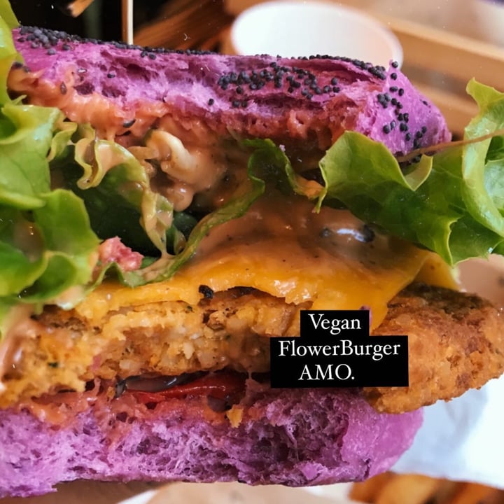 review photo of Flower Burger Roma Barbie Burger shared by @sciadia on 12 Mar 2022 - review