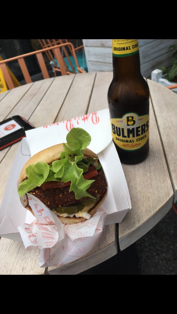 photo of Betty's Burgers & Concrete Co. Betty’s classic vegan shared by @hannahroberts737 on  22 Mar 2020 - review