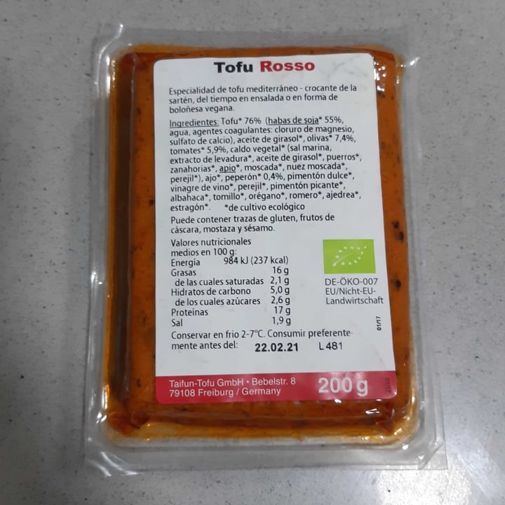 review photo of Taifun Tofu Rosso shared by @carmenhb on 10 Jan 2021 - review