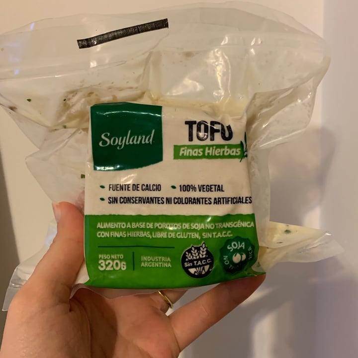 photo of SoyLand Tofu Finas Hierbas shared by @love4animals on  25 Aug 2021 - review