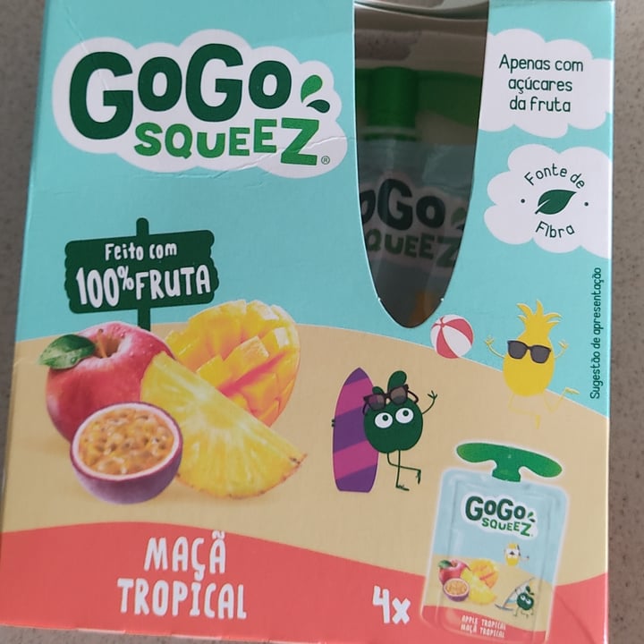 photo of GoGo squeeZ apple tropical shared by @silviacristina on  07 May 2022 - review