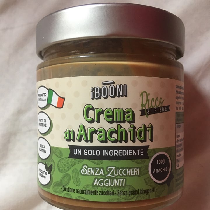 photo of iBOONI Crema di Arachidi shared by @annalaurakuku on  23 Jun 2021 - review