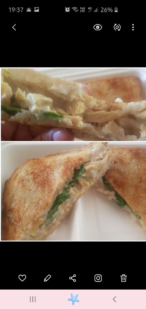 photo of Jackson’s Real Food Market Bryanston Toasted Chicken Mayo shared by @sunshineyum on  08 Jan 2020 - review