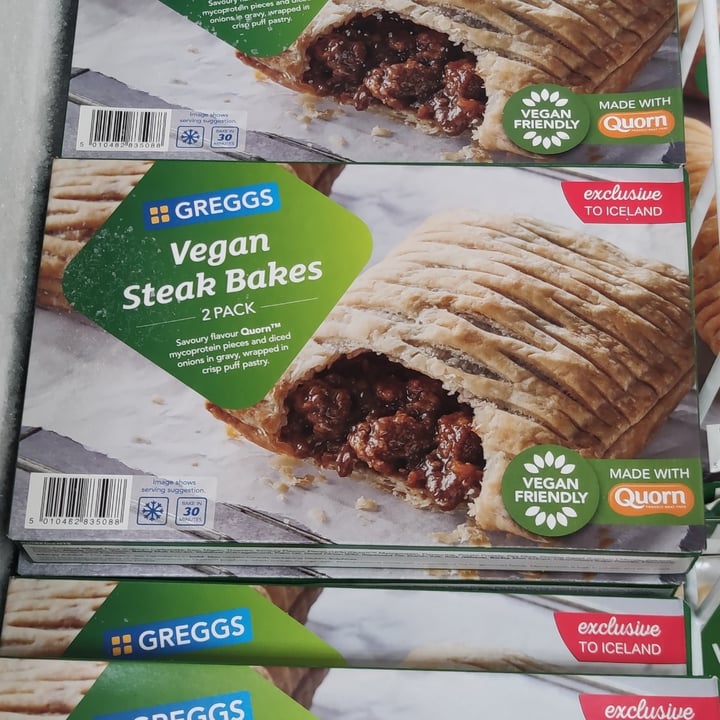 photo of Greggs Frozen Vegan Steak Bakes - Pastel Vegano de Quorn shared by @cocinademuertelenta on  30 May 2021 - review