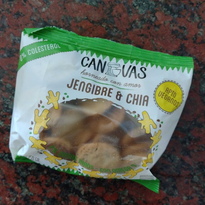 photo of Canvas Galletitas de Jengibre & Chia shared by @puel on  09 Jan 2022 - review