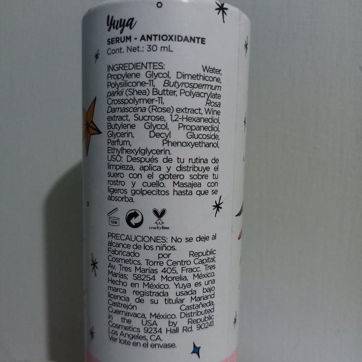 photo of Republic Cosmetics Yuya Sérum Antioxidante shared by @ilselogo on  29 Jul 2020 - review