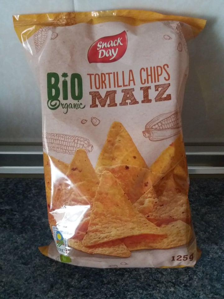 photo of Snack Day Tortilla chips maiz Bio shared by @victorheso on  23 Mar 2020 - review