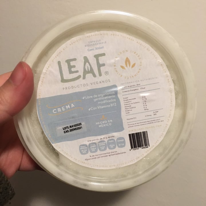 review photo of Leaf Crema shared by @lafoodievegana on 26 Dec 2020 - review