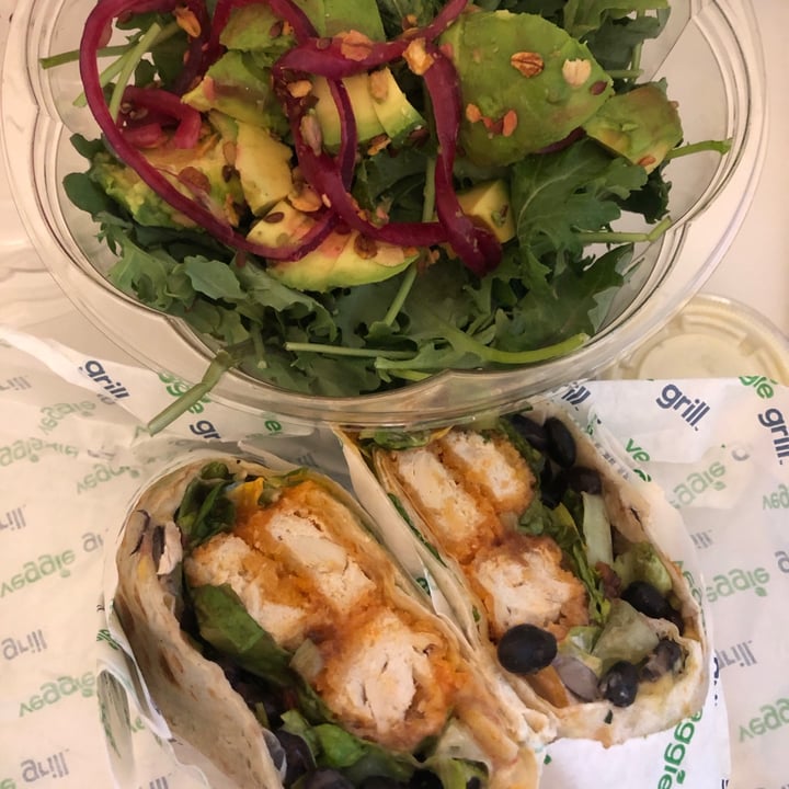 review photo of Veggie Grill Buffalo Burrito shared by @jerrbur on 06 Apr 2021 - review