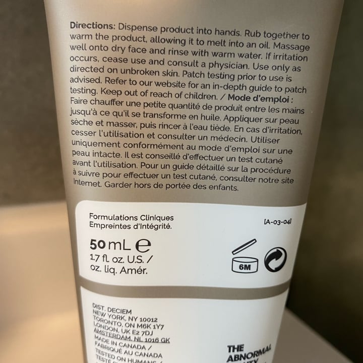 photo of The Ordinary Squalane Cleanser shared by @kerent10 on  28 Jan 2022 - review