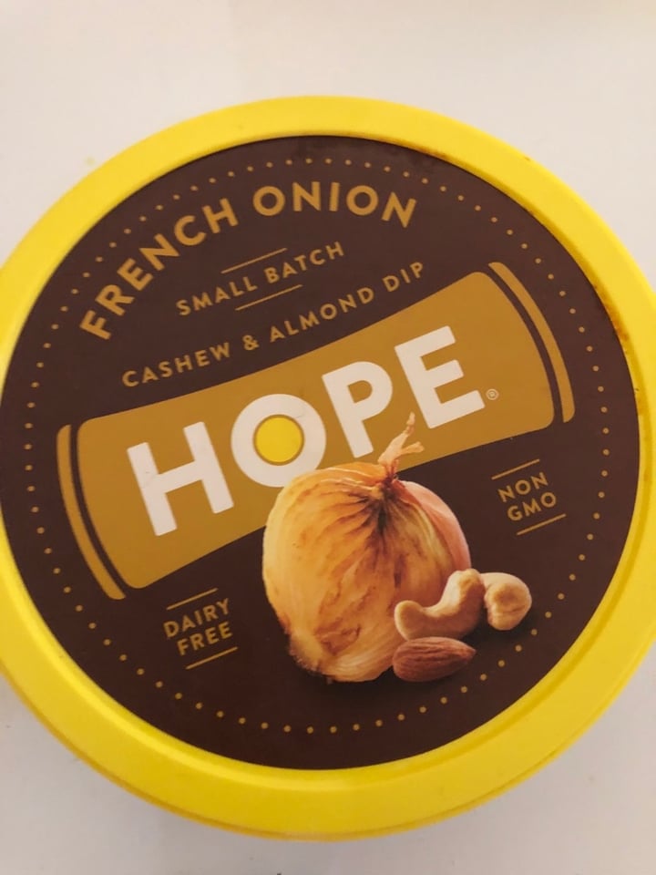 photo of HOPE Foods French Onion Cashew And Almond Dip shared by @skonans on  01 Mar 2020 - review