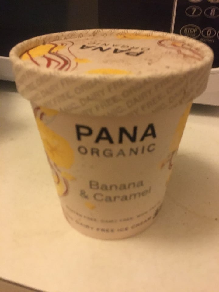 photo of Pana Organic Banana & caramel Ice Cream shared by @elissfrances on  07 Apr 2020 - review