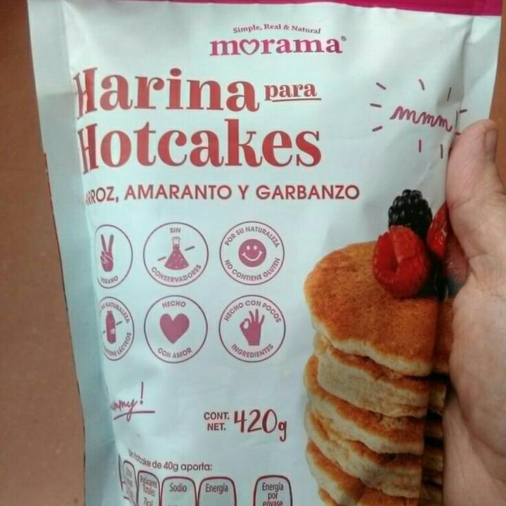 photo of Morama Harina para Hot Cakes Arroz, amaranto y garbanzo shared by @gdc on  27 Oct 2020 - review