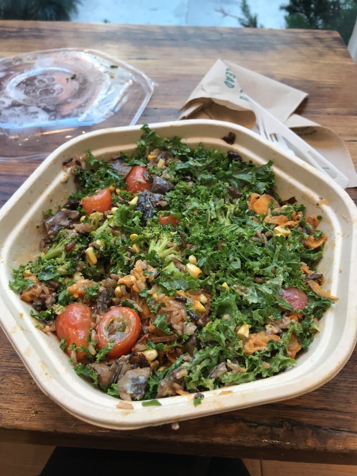 photo of sweetgreen Salad with mushrooms shared by @candycarousels on  29 Aug 2019 - review