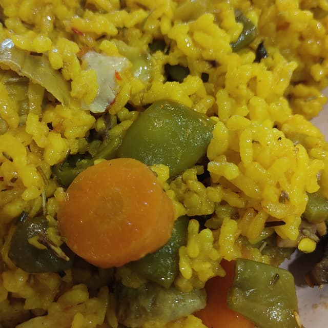 Photo of the dish “Arroz de verduras”