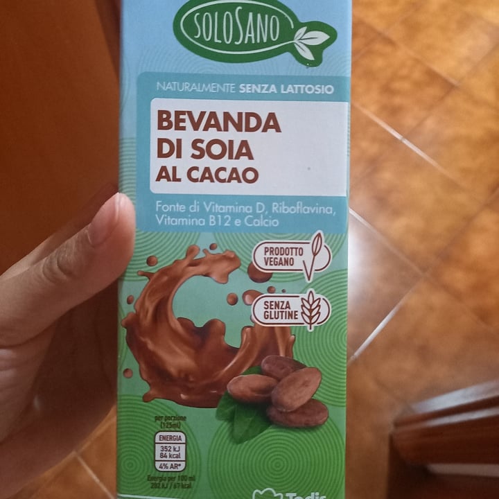 photo of SoloSano Bevanda soia gusto cacao shared by @gabriella95 on  15 May 2022 - review