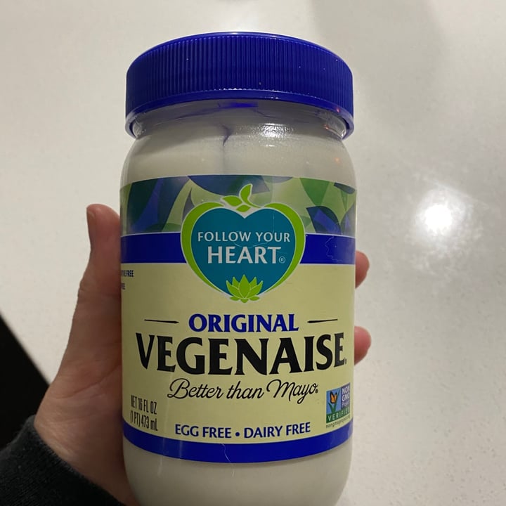photo of Follow Your Heart Original Vegenaise shared by @katepadula on  29 Apr 2020 - review