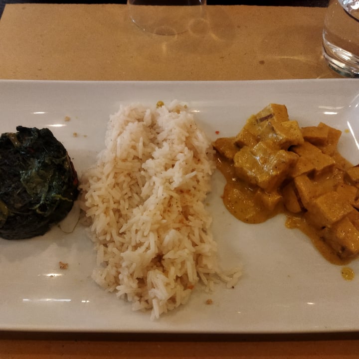 photo of Origano Pollo veg. Al Curry, Riso e Spinaci shared by @saarare on  06 Apr 2022 - review