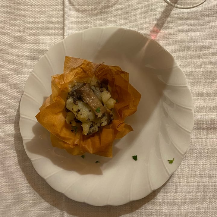 photo of Fattoria e Agriturismo La Capra Campa Cestino di patate e funghi shared by @alessiacarrara on  03 Oct 2021 - review