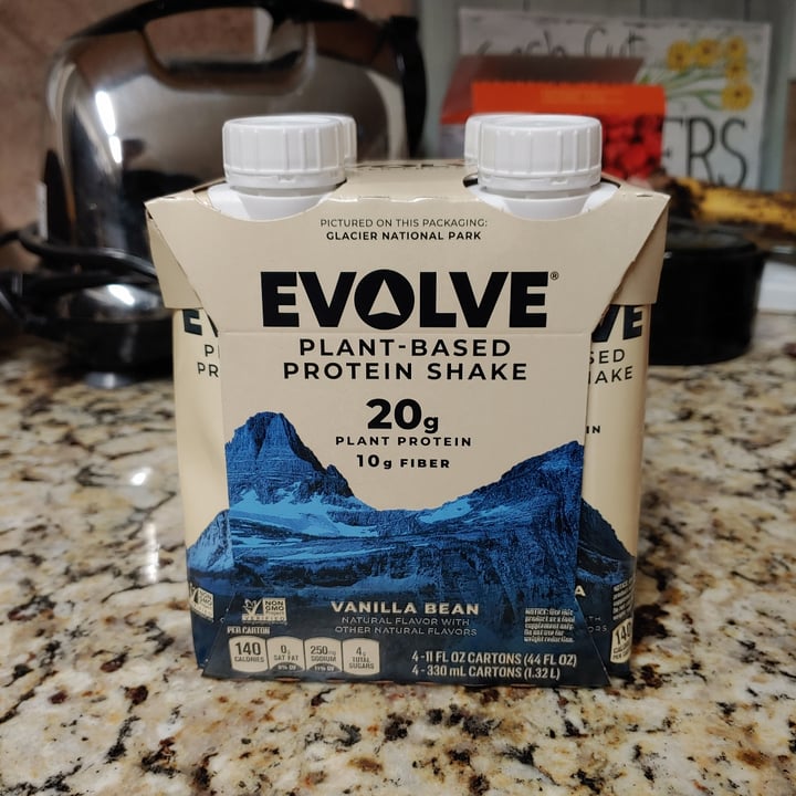 Evolve Protein Shake Vanilla Bean Review abillion