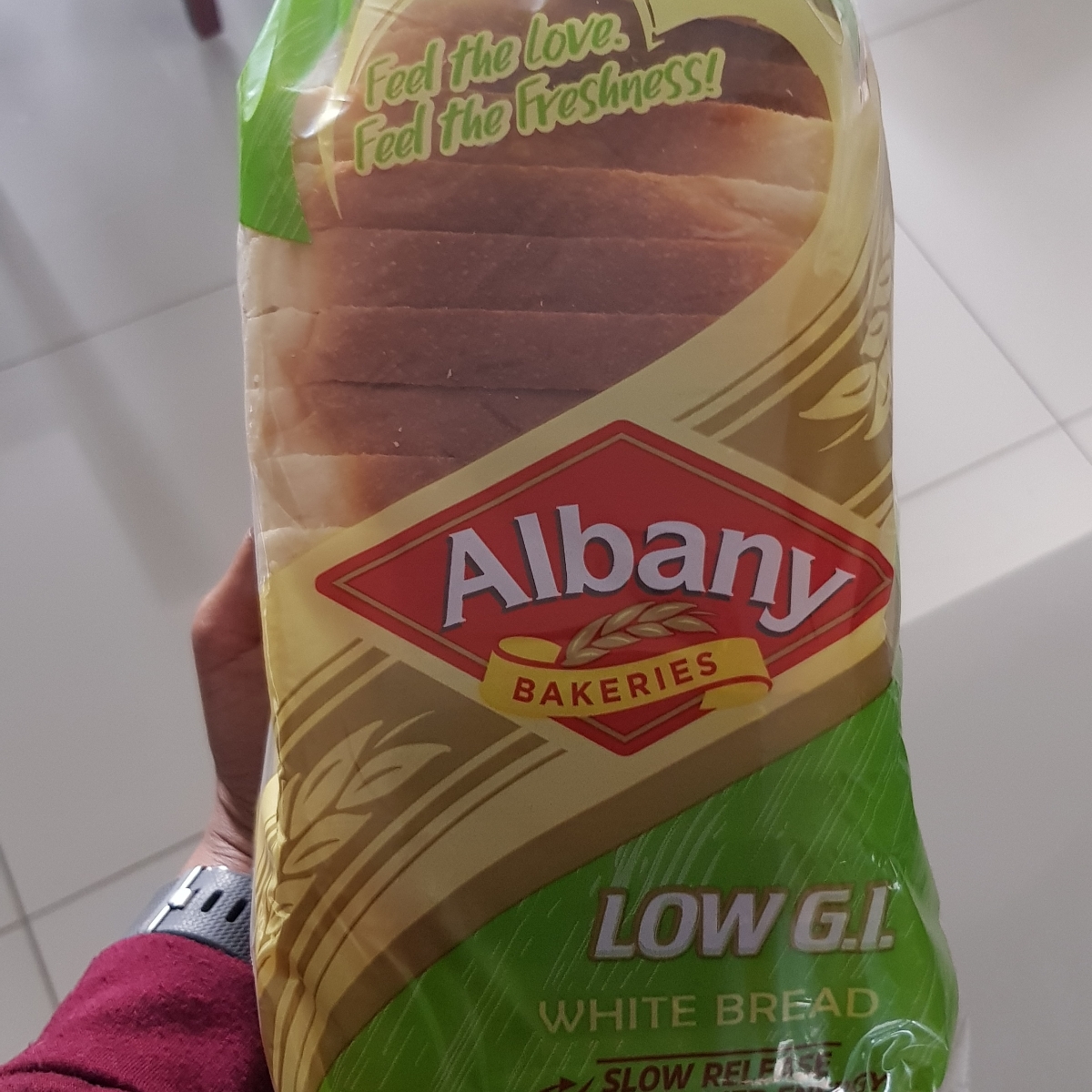 Albany Bakeries Low GI white Bread Reviews abillion