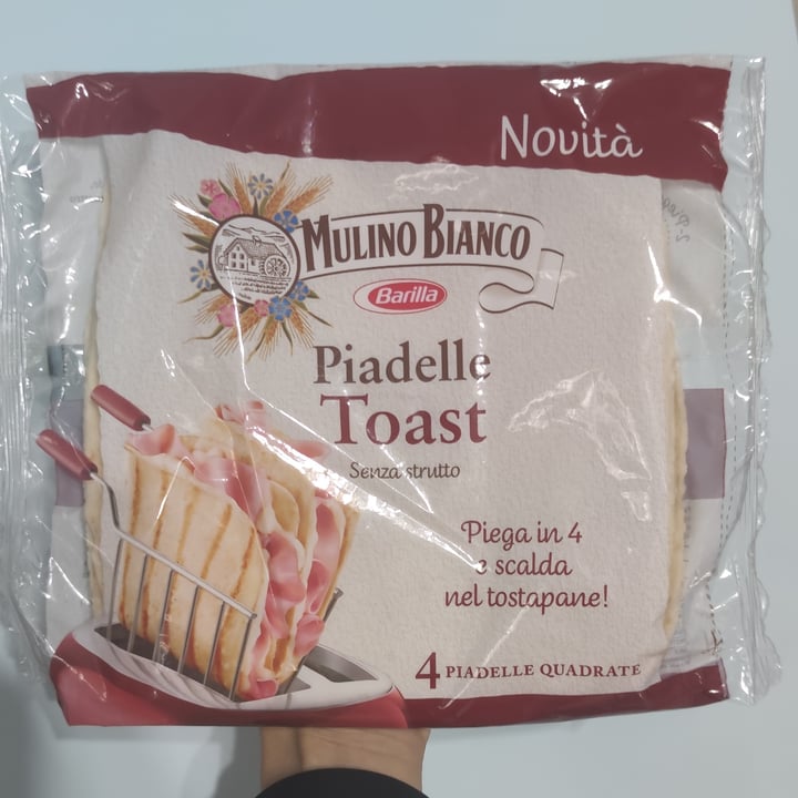 photo of Mulino Bianco Piadelle Toast shared by @angelarusso on  01 Aug 2022 - review