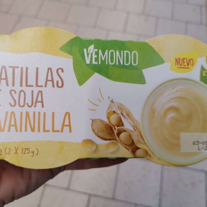 photo of Vemondo Natillas de Soja - Sabor Vainilla shared by @caracol on  19 May 2022 - review