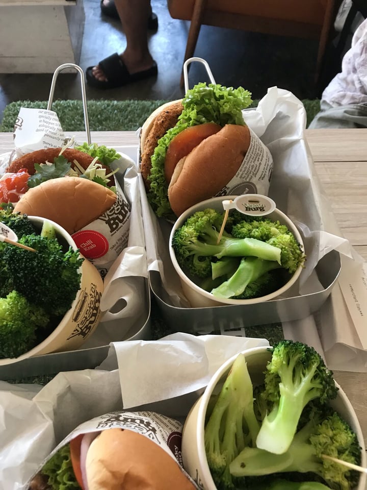 photo of VeganBurg Singapore Cracked Mayo Burger shared by @opheeeliaaa on  23 Aug 2019 - review