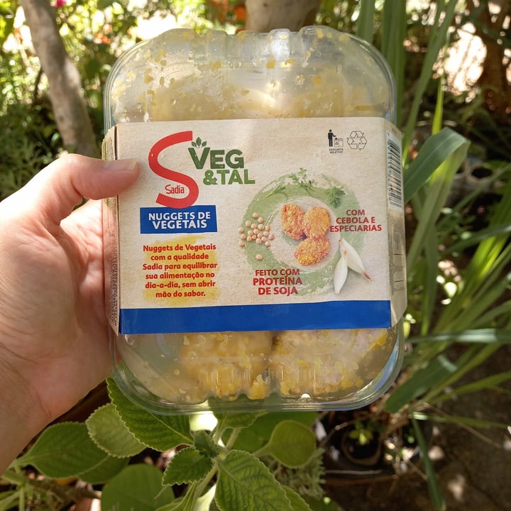 photo of Sadia Nuggets de Vegetais shared by @marcialucks on  26 Dec 2021 - review