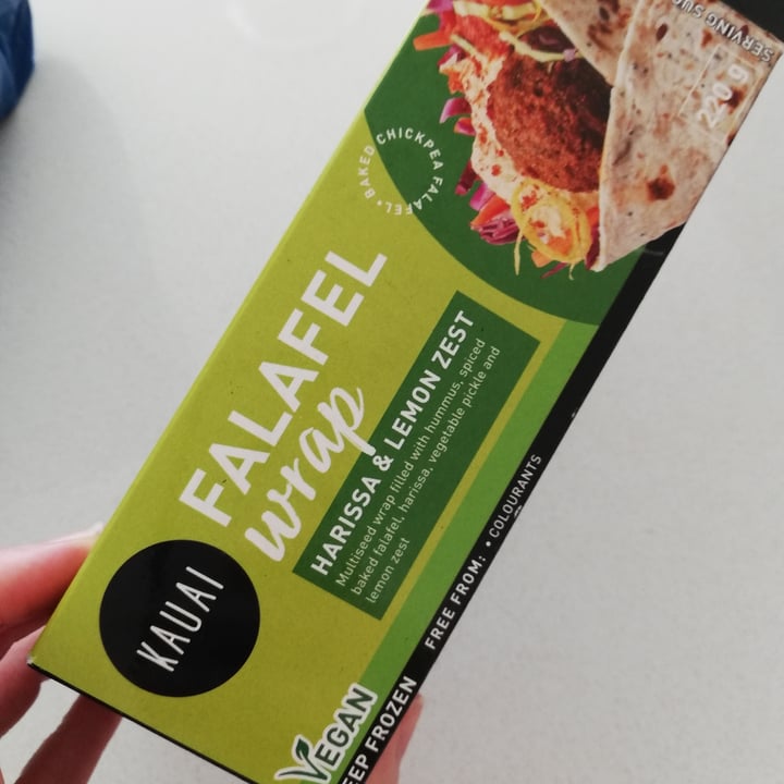 review photo of Kauai Falafel wrap shared by @mariska on 19 Oct 2020 - review