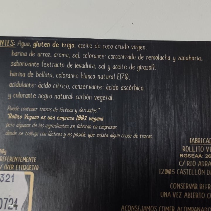 review photo of Rollito Vegano Sin jamón shared by @carrasperasound on 28 May 2021 - review