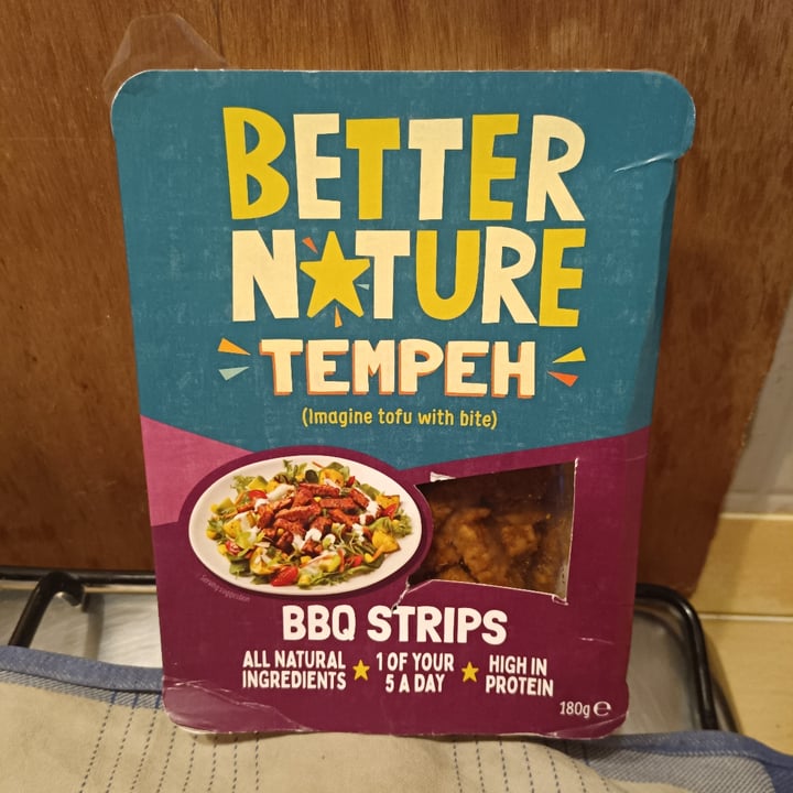 photo of Better Nature Tempeh BBQ Strips shared by @saruk87 on  23 Jun 2022 - review
