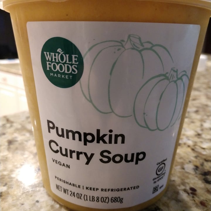 photo of Whole Foods Market Pumpkin Curry Soup shared by @mynameislisa on  24 Dec 2020 - review