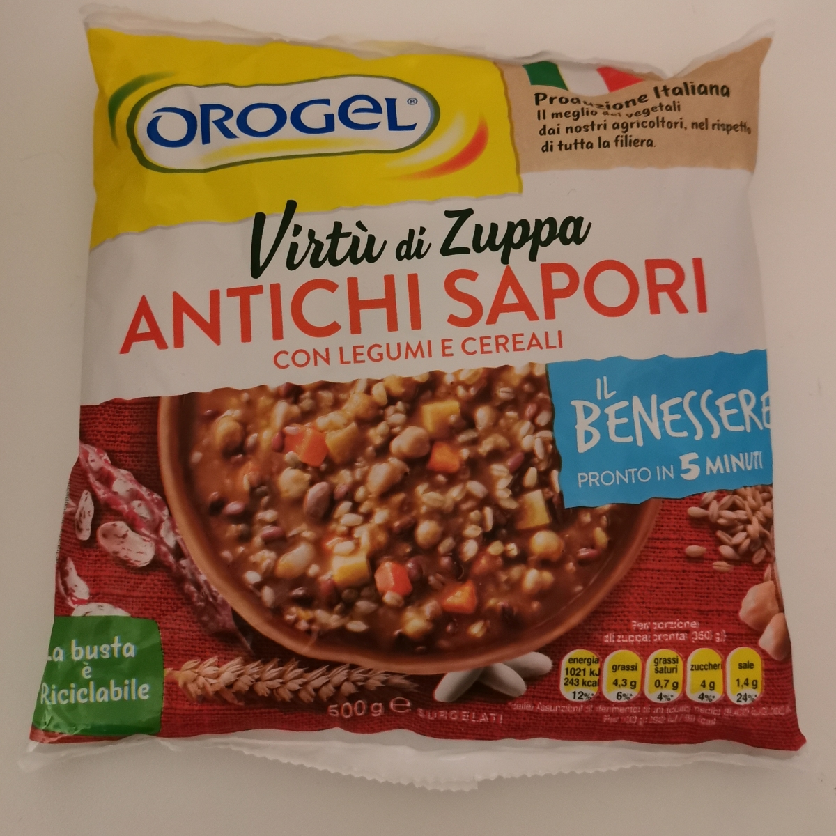 Orogel Virtù di zuppa legumi e cereali Reviews | abillion