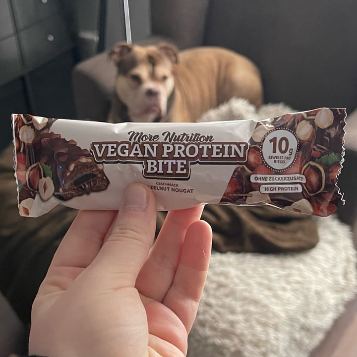 MORE Nutrition Vegan Protein Bite Hazelnut Nougat Review abillion