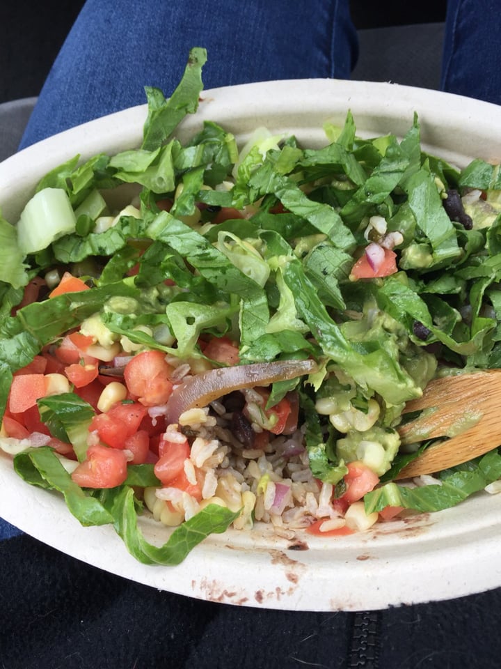 photo of Chipotle Mexican Grill Veggie Bowl shared by @rachel0211 on  24 Aug 2018 - review