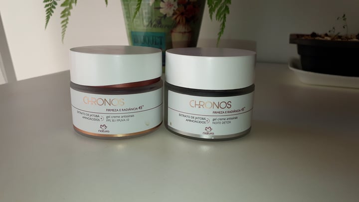 review photo of Natura gel creme antissinais Natura Chronos 45+ shared by @fkava on 11 May 2022 - review