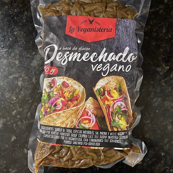 photo of La Veganistería Desmechado de Gluten shared by @mpaulamojica on  28 Nov 2020 - review