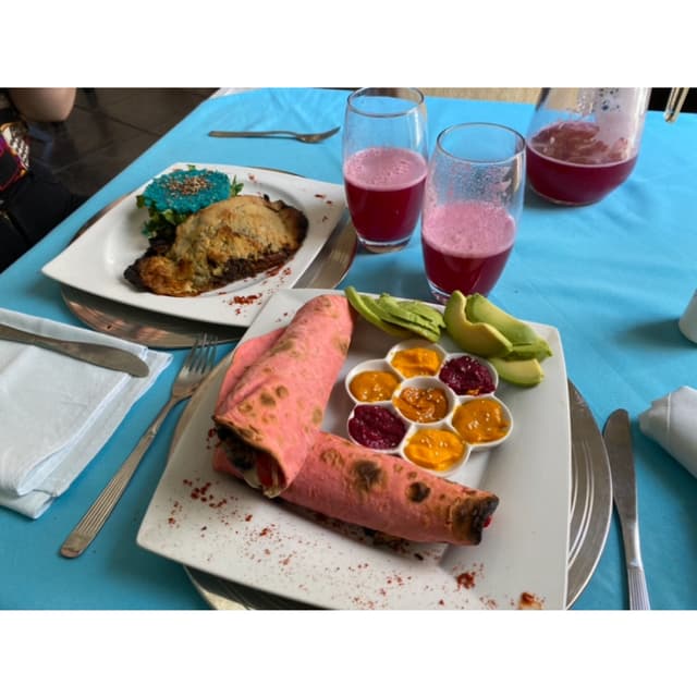 Foto del plato “Donkey Amatista”