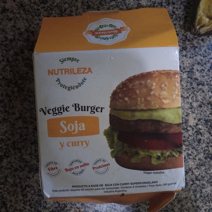 photo of Nutrileza Hamburguesa de Soja y Curry shared by @maguirotger on  16 Mar 2022 - review