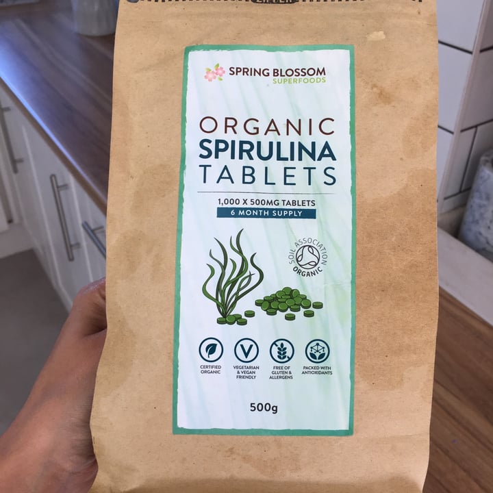 photo of Spring Blossom Superfoods Organic Spirulina Tablets shared by @missteatime on  13 Jun 2021 - review