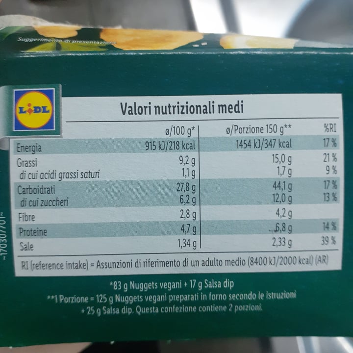 review photo of Vemondo Nuggets Vegani shared by @euberuin on 03 Apr 2022 - review