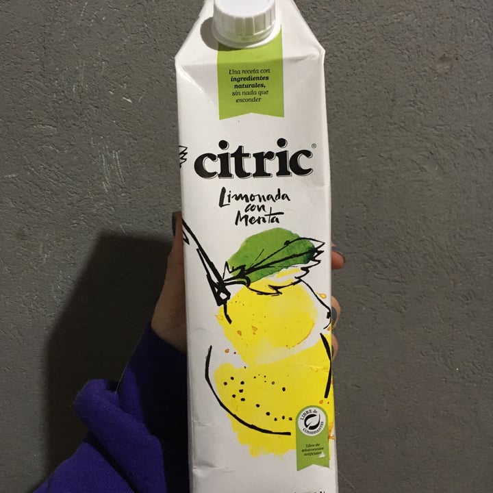 photo of Citric Limonada con Menta (Tetrapack) shared by @lauchis on  30 May 2021 - review
