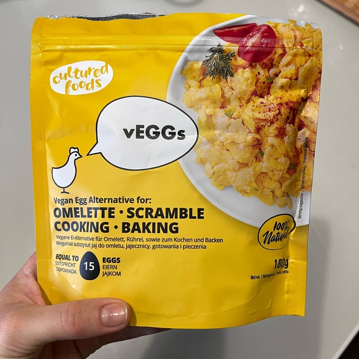 photo of Cultured Foods Vegan Egg Alternative For Omelette, Scramble, Cooking, Baking shared by @franches on  18 May 2022 - review