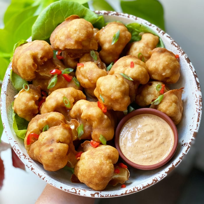 Chipotle Cauliflower Bites