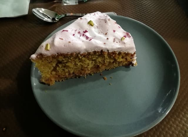 Photo of the dish “Moelleux orange et rose”