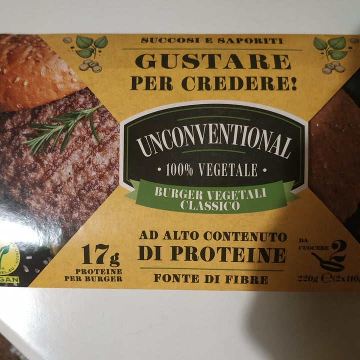 photo of Unconventional Burger Vegetale Classico - Classic Burger shared by @graziamaria on  18 Nov 2022 - review