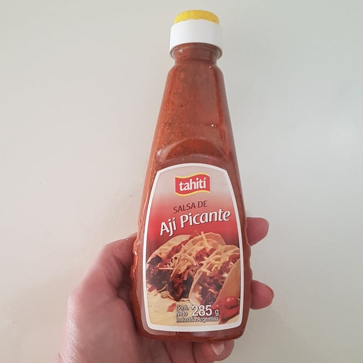 photo of Tahití Salsa de ají picante shared by @vforvegan on  12 Mar 2022 - review
