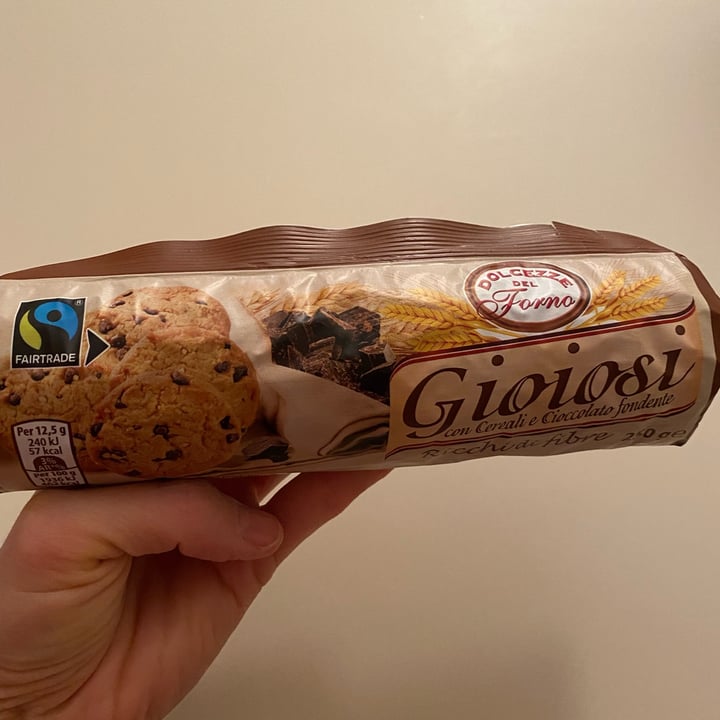 photo of Dolcezze del forno Gioiosi con cereali e cioccolato shared by @ilariagarbetta on  24 Mar 2022 - review