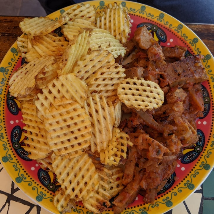 photo of Jalisco Puntas De Filete Veganas A La Mexicana shared by @uncannyval on  06 Dec 2020 - review